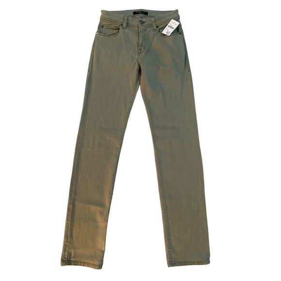 NWT Fidelity Denim Men's size 29 X 35 Pistachio Jimmy Slim Straight Jeans $195